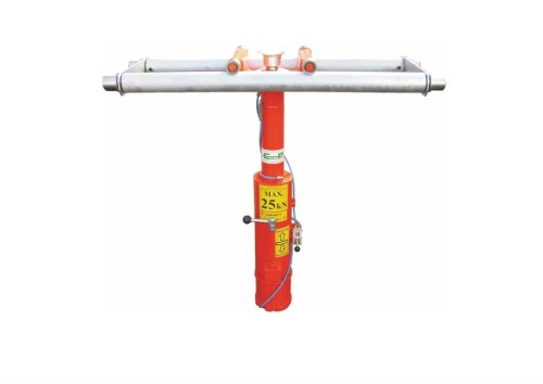 Dźwignik kanałowy pneumatyczno-hydrauliczny o udźwigu 25kN