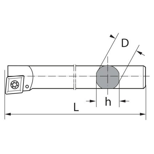 Wytaczak 90° STFCR08