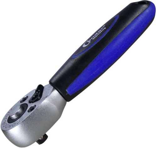 Grzechotka krótka  1/4". 60 zębów, 95 mm