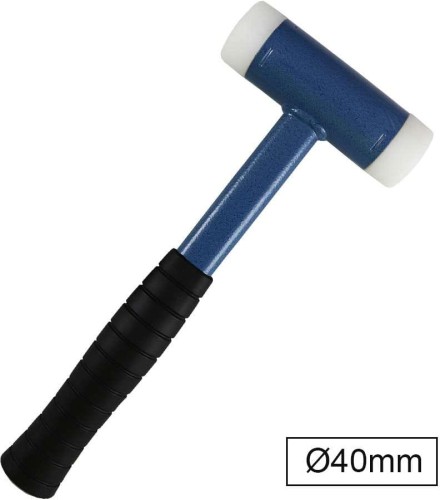 Młotek bezodrzutowy nylonowy 0.68 kg / 40 mm