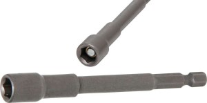 Bit 1/4" - nasadka długa, 8 mm