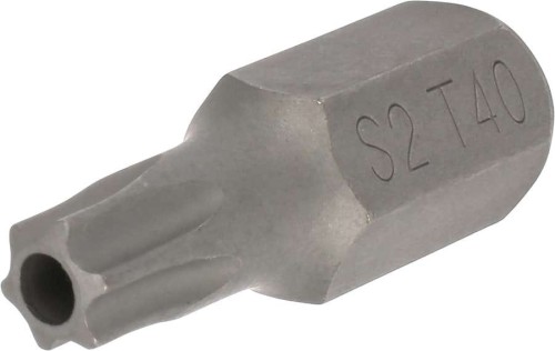 Bit 10 mm (3/8") Torx z otworem  T40x30 mm