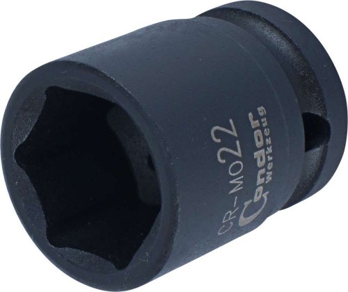 Nasadka 1/2" udarowa 22 mm, 6-kątna