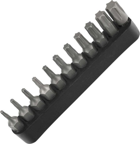 Bity, 11 szt., Torx T7-T45
