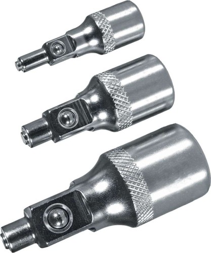 Adaptery 1/4"+3/8"+1/2", 3 szt.