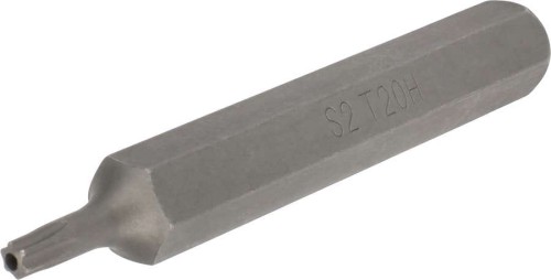 Bit 10 mm (3/8") Torx z otworem T20x75 mm