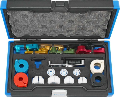 Zestaw do złącz przewodów 1/4"-7/8", 27 el.