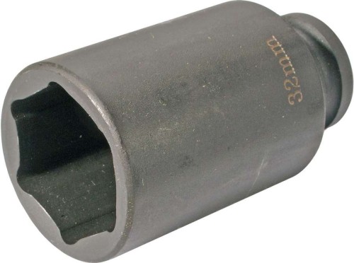 Nasadka 1/2". udarowa 32 mm, 6-kątna, długa