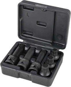 Nasadki udarowe 1/2", wielowpust M14-M18, 6 szt.