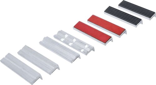 Nakładki aluminiowe do imadła 125 mm, 8 szt.