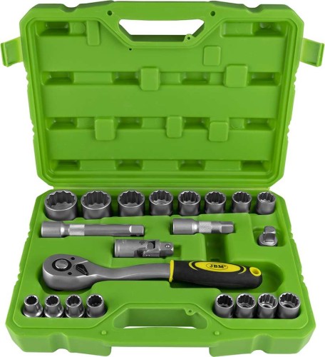 21 Narzędzi 1/2", 12-kąt