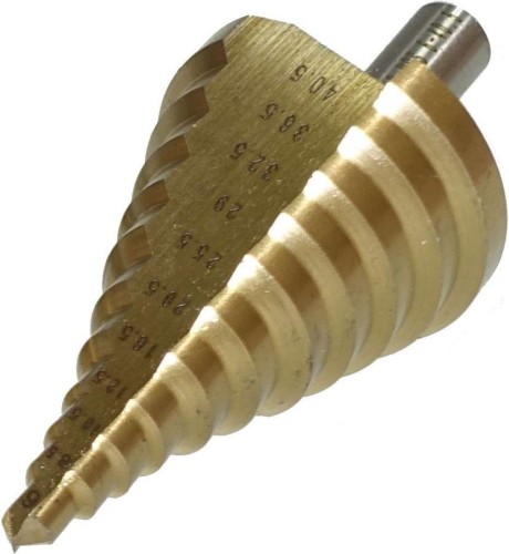 Wiertło stopniowe HSS tytanowane 6-40.5 mm
