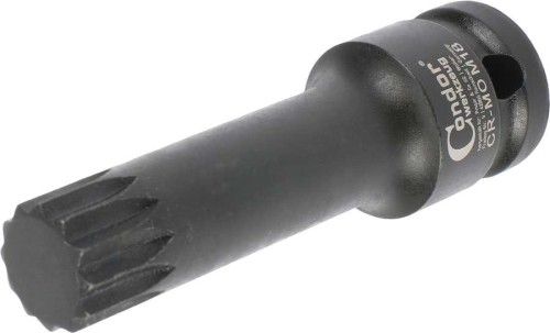 Nasadka 1/2" udarowa wielowpust M18 x 75 mm