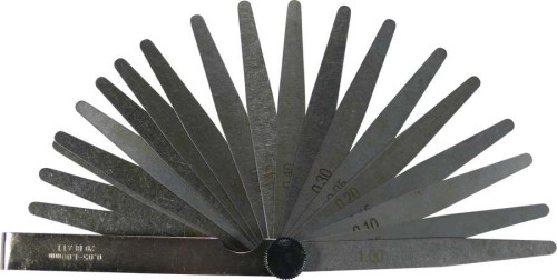 Szczelinomierz 20 listkowy, 0.05-1.0 mm