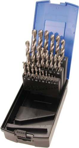 Wiertła HSS,  1-13 mm,  25 szt.