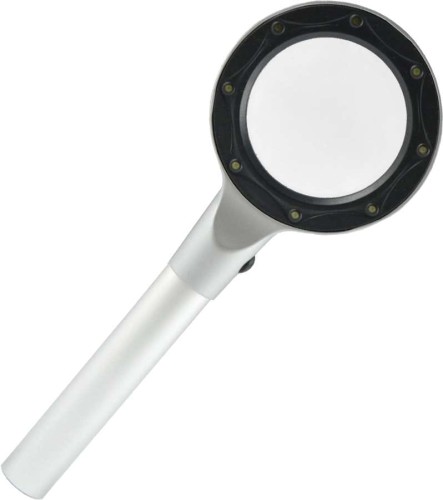 Lupa ręczna 55 mm, z podświetleniem