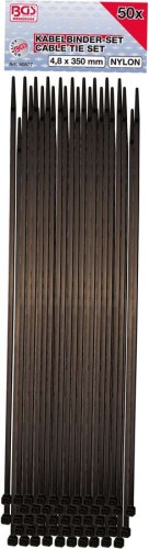 Opaski zaciskowe 4.8x100 mm, 350 szt.