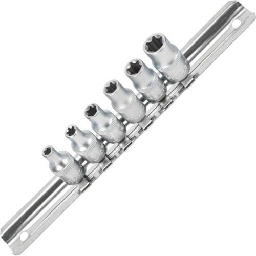 Nasadki Torx E4-E10, 6 szt.