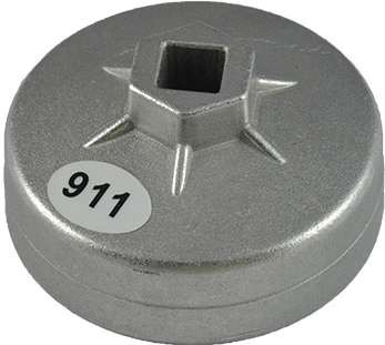 Nasadka 76/12 do filtrów oleju, alu
