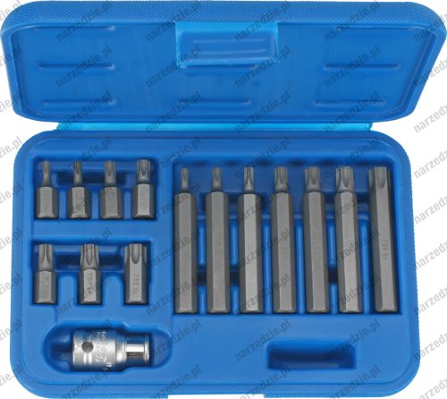 C.210-3 Bity, 14 szt., Torx T20-T55