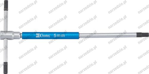 C.2018-05 Klucz typu T, 180x90 mm, imbus 5 mm