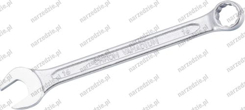 C.3525-16 Klucz płasko oczkowy 16 mm, chrom