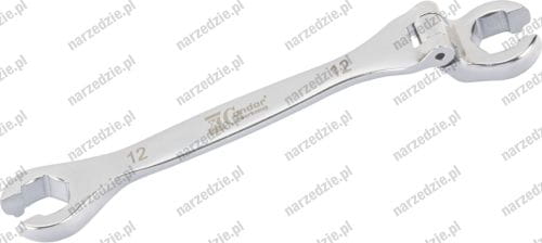 C.4079-12 Klucz oczkowy otwarty z przegubem 12 mm