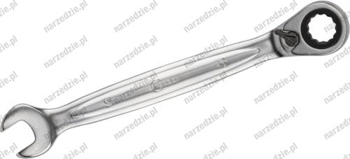 C.4160-12 Klucz oczk. płaski 12 mm z grzechotką, wzmocniony