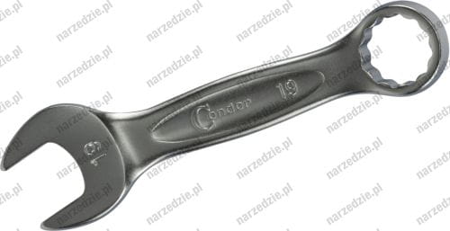 C.4424-19 Klucz płasko oczkowy krótki, 19 mm, X-cess