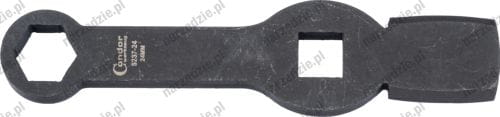 C.5237-24 Klucz oczkowy 6-kątny do pobijania 24 mm