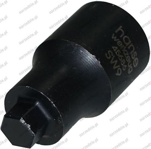 H.45686 Nasadka udarowa 1/2", imbus 9 x 44 mm