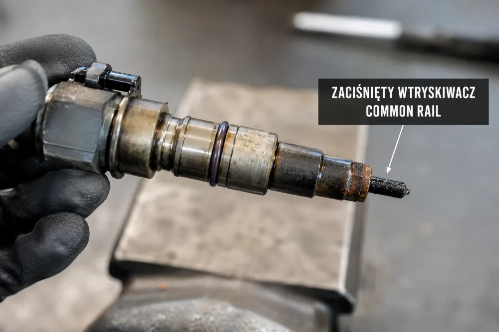 Zaciśnięty wtryskiwacz Common Rail
