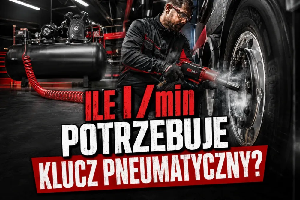 Ile l/min potrzebuje klucz pneumatyczny?