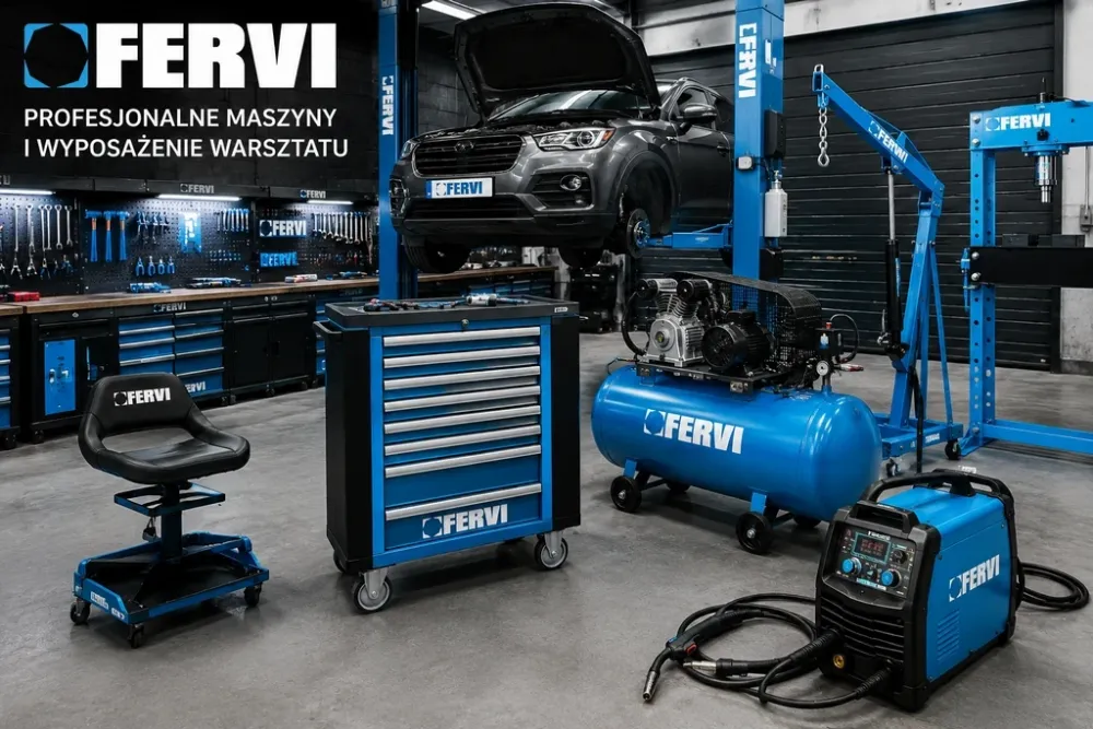FERVI — profesjonalne maszyny i wyposażenie warsztatu