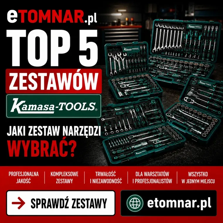 TOP 5 zestawów Kamasa Tools - jaki zestaw narzędzi wybrać?