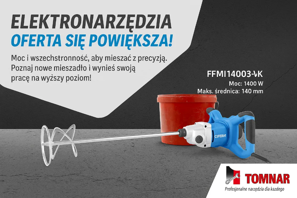 FERVI FFMI14003V-K – Mieszadło, które nie zawodzi w żadnych warunkach